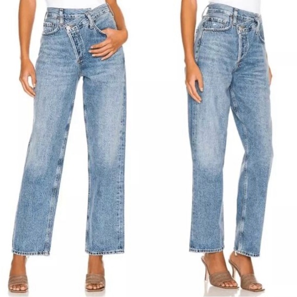 Agolde Denim - ✨AGOLDE✨ Criss Cross Jeans in Eternal wash
